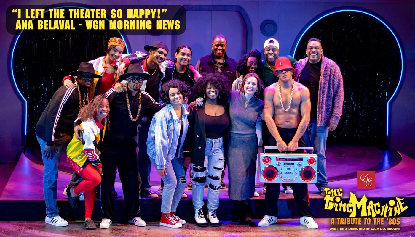 The cast of The Time Machine: A Tribute to the 80s